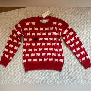 WARM & WONDERFUL WOMEN'S FITTED "DIANA EDITION" RWS-CERTIFIED WOOL SHEEP SWEATER
